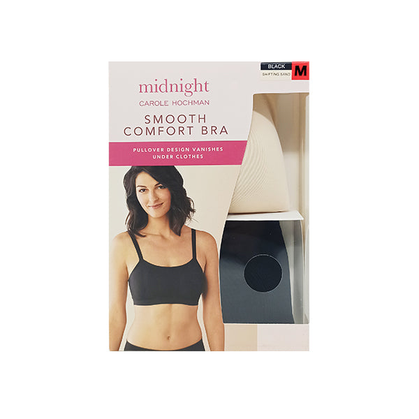 CAROLE HOCHMAN Women's 2-Pack Midnight Smooth Comfort Bra (Black/Shift –  200 Brands