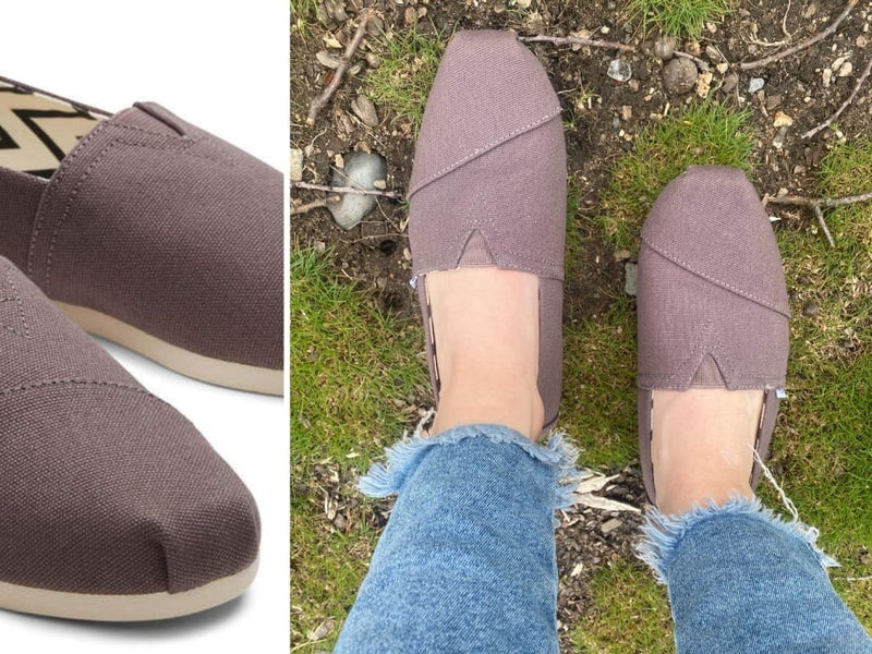 TOMS Classic Alpargata Canvas Slip-On Flat Shoe (WOMEN&MEN)