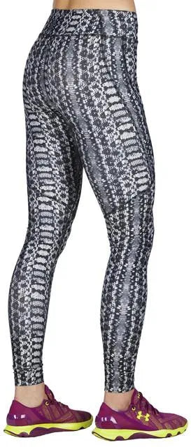 UNDER ARMOUR ALPHA PRINT LEGGINGS BLACK