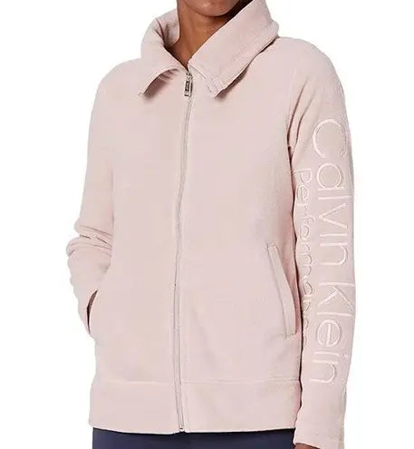 Calvin Klein Performance Women's Tech Fleece Jacket FULL ZIP