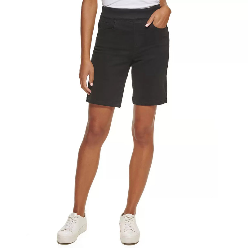 DKNY Women's Pull On Short in Black