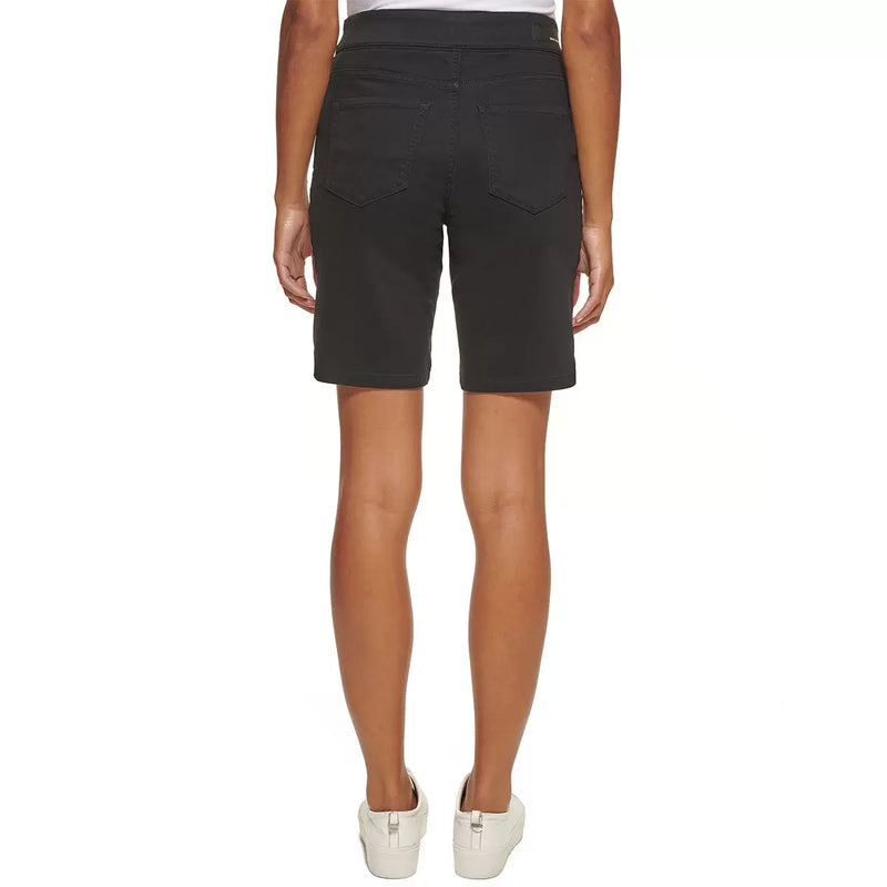 DKNY Women's Pull On Short in Black