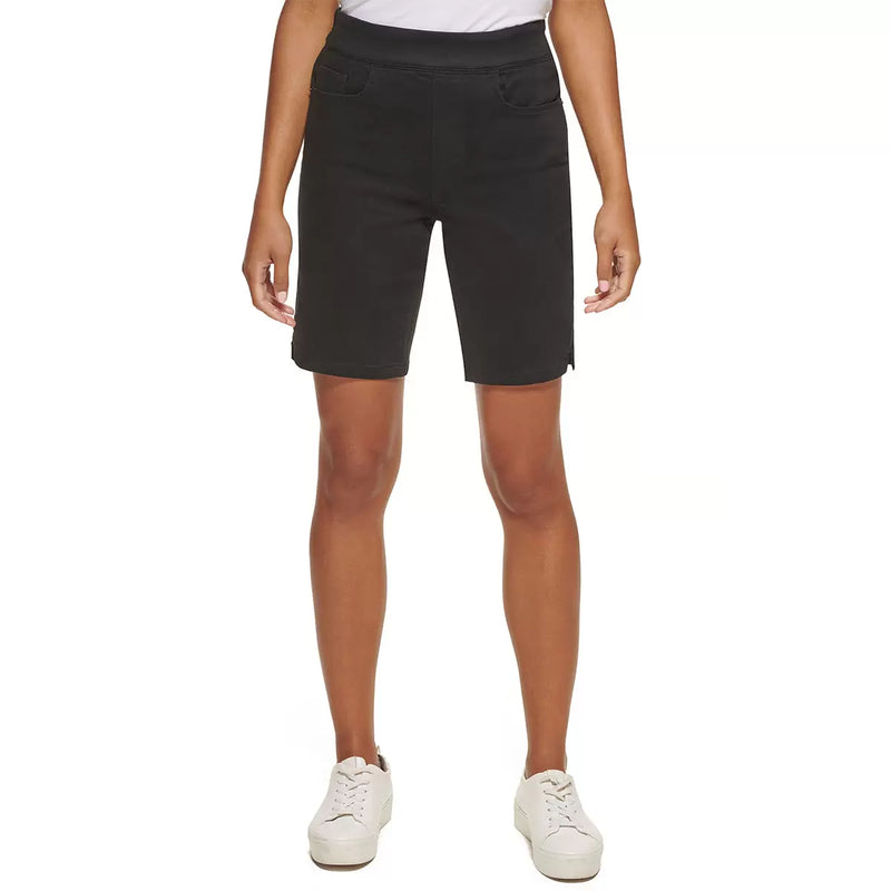 DKNY Women's Pull On Short in Black