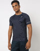 EA7 EMPORIO ARMANI Vigor7 Half Sleeves Crew-Neck T-shirt