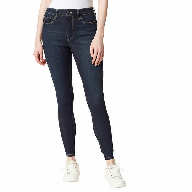 Jessica Simpson Womens Jeans Blue Rocky Skinny High-Rise Classic