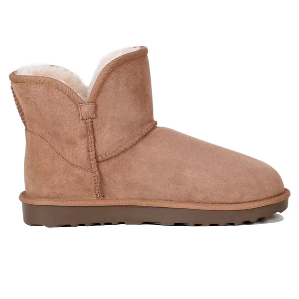 Kirkland Signature Women's Shearling Scalloped Edge Boot