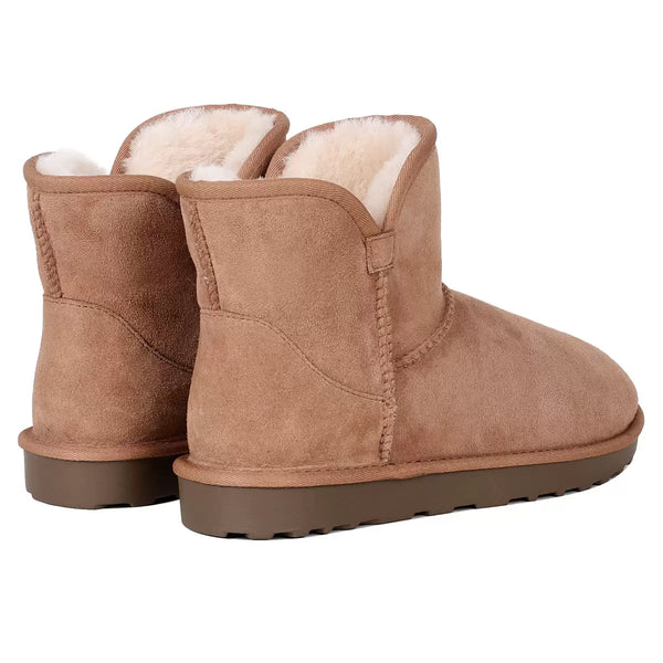Kirkland Signature Women's Shearling Scalloped Edge Boot
