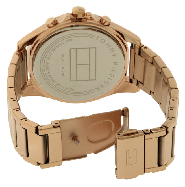 Tommy Hilfiger Chelsea Rose Gold-Tone Chronograph Ladies Watch 1781847