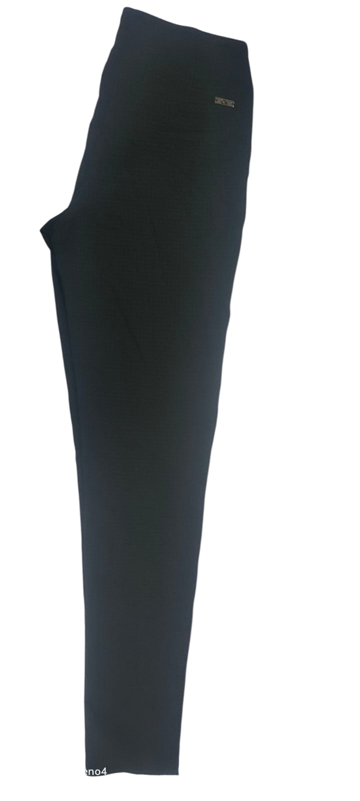 Calvin Klein Stretch Women Pants Ankle Length-Black