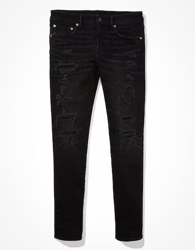 American Eagle AE AirFlex+ Patched Stacked Jean MEN