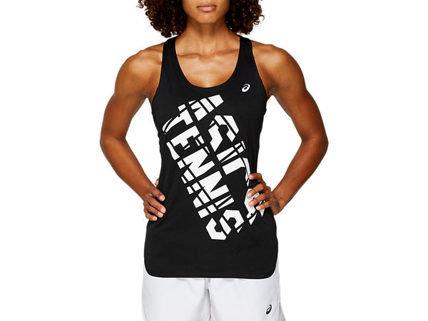 ASICS WOMENS PRACTICE GRAPHIC TANK