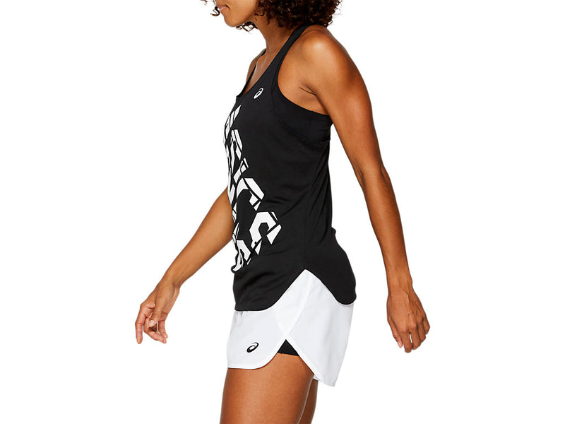 ASICS WOMENS PRACTICE GRAPHIC TANK