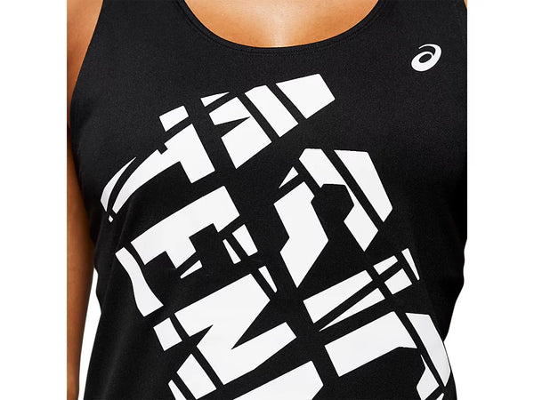 ASICS WOMENS PRACTICE GRAPHIC TANK