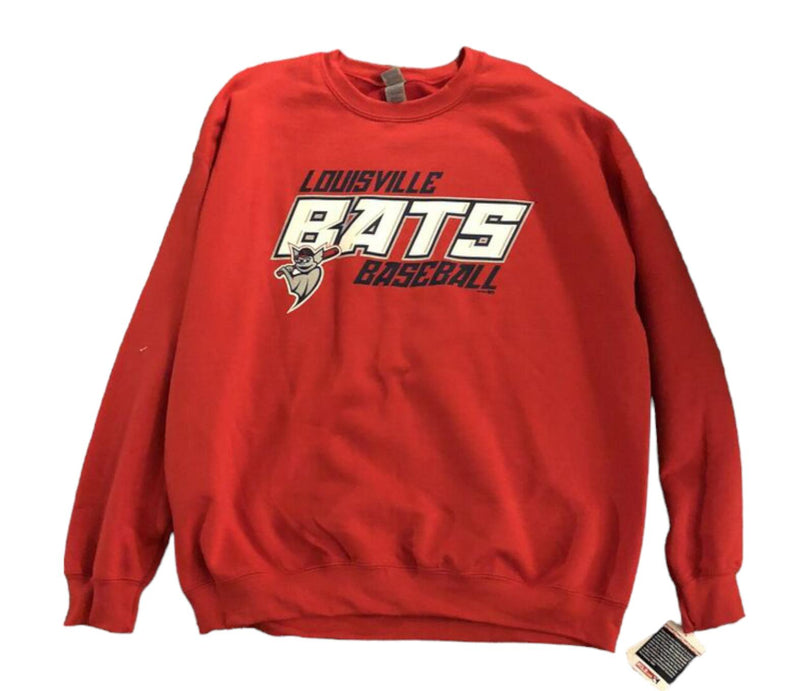 Gildan Men Sweatshirt Louisville Bats Baseball