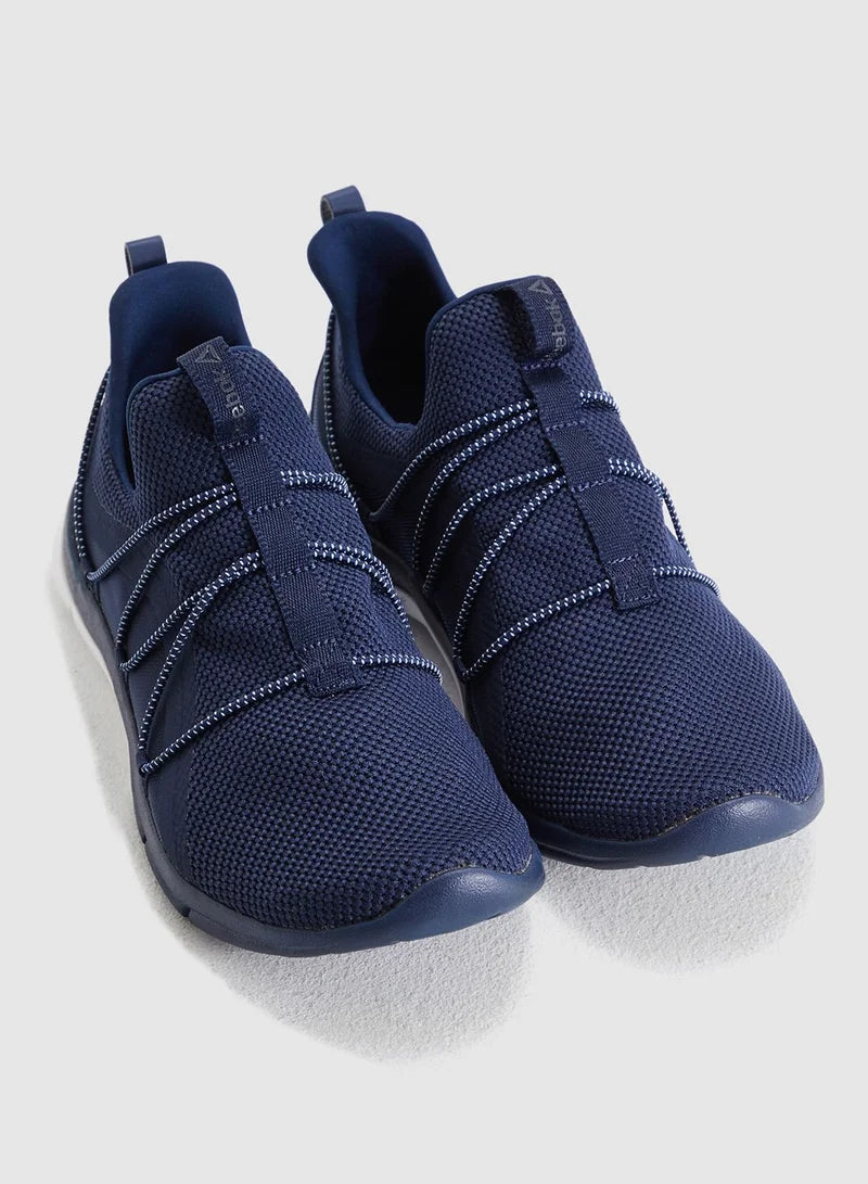Reebok Women's Running Print Her 3.0 Lace Shoe-Navy