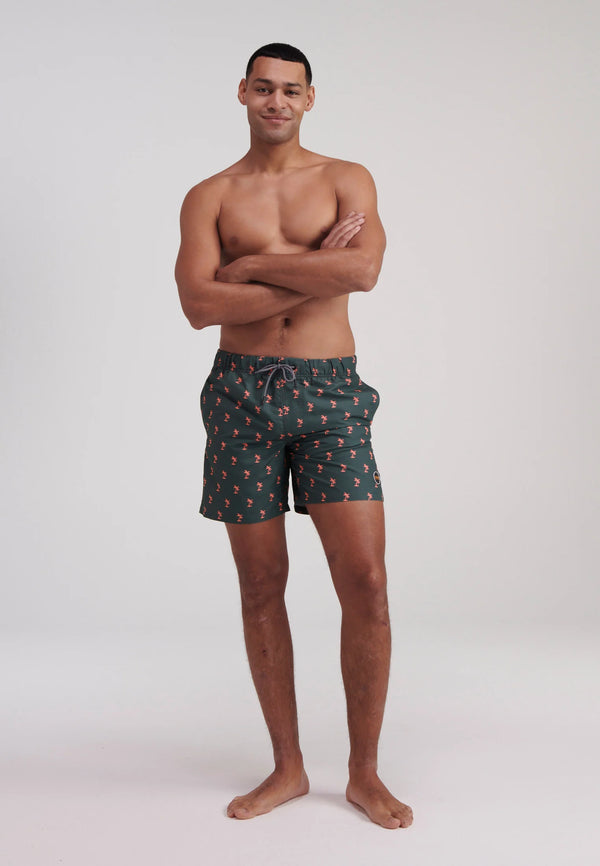 SHIWI PALMTREE MICRO PEACH - Swimming shorts
