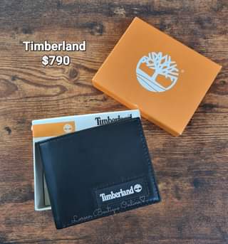 Timberland Men Leather Three Bi-Fold Wallet