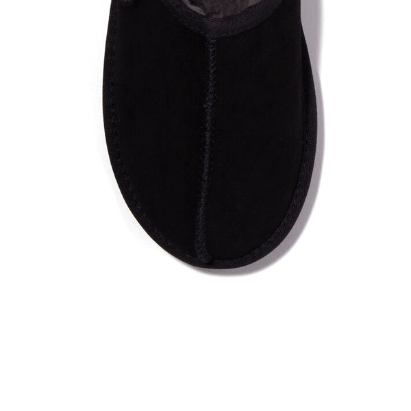 Fireside by Dearfoams Women's Greta Genuine Shearling Clog