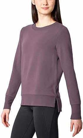 Mondetta Ladies' Lightweight Crewneck Brushed Tunic Sweatshirt