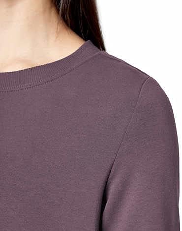 Mondetta Ladies' Lightweight Crewneck Brushed Tunic Sweatshirt