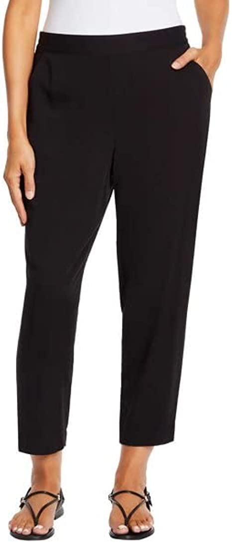 essica Simpson Womens Printed Pull-on Pant Black