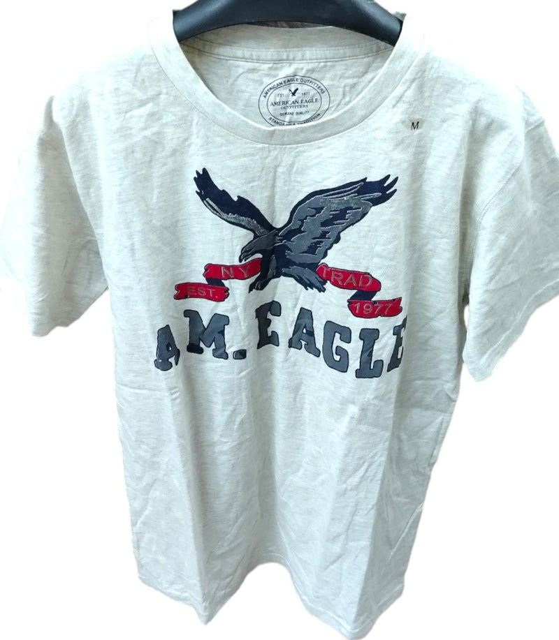 American Eagle Cotton Regular Fit Printed T-Shirt MEN