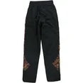 Reebok Men Unisex Allover Print Athletic Track Pants-Black