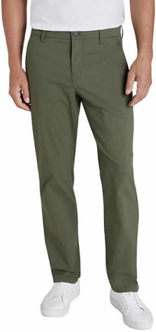 Weatherproof Vintage Men’s Performance Weather-Flex Flat Front Pants
