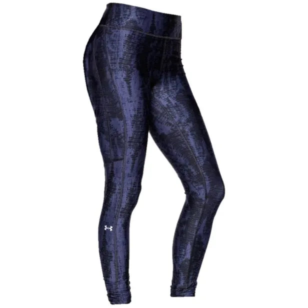 Under Armour HeatGear Alpha Pants  Black/Blue WOMEN LEGGING