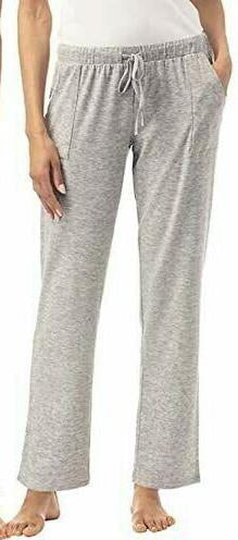 Lucky Brand Women's  Straight Leg Lounge Pant with Drawstrings SMALL