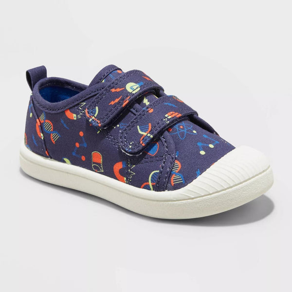 Cat & Jack Kids Strap Fastening Tennis Shoes