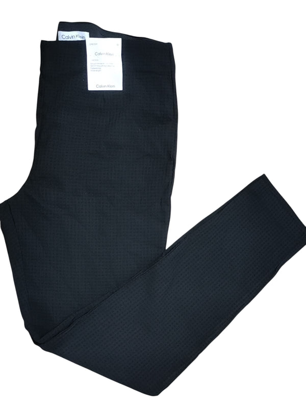 Calvin Klein Stretch Women Pants Ankle Length-Black