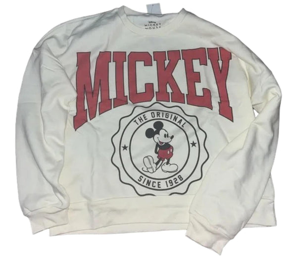 DISNEY MICKEY MOUSE Cream Sweatshirt