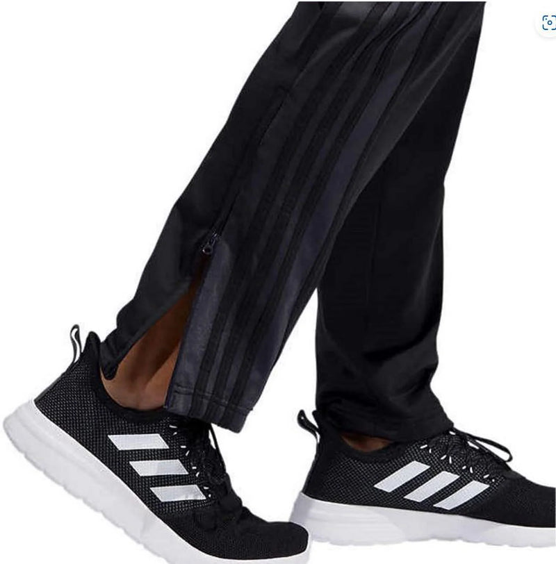 Adidas Men's Essentials 3-Stripes Tricot Jogger Pants BLACK