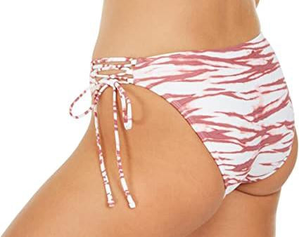 HULA HONEY WILD WATERS WOMENS HIPSTER PRINTED SWIM BOTTOM SEPARATES