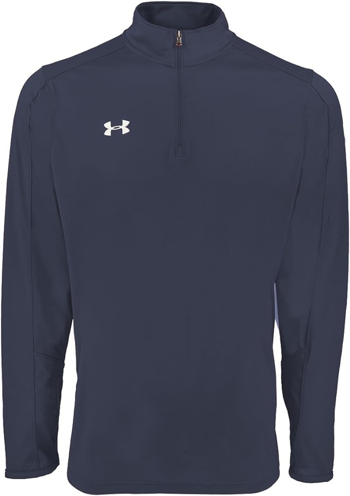 Under Armour Ua Hustle Fleece 1/4 Zip Active Tops - Men's  BLACK