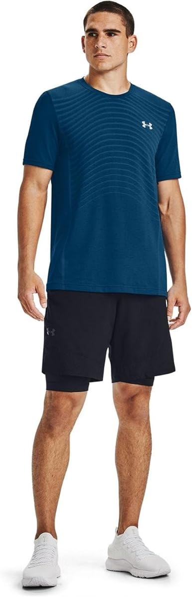 Under Armour Mens Seamless Wave Short Sleeve T-Shirt