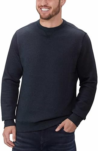 G.H. Bass & Co. Men's Sweatshirt Crew-Navy