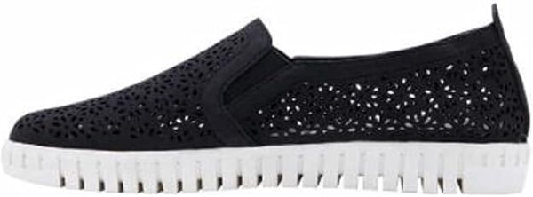 J Sport Women's Floral Slip On-Black