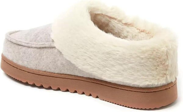 Dearfoams Women's Memory Foam Insole Slippers