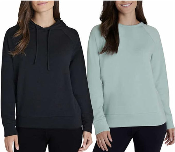 Eddie Bauer Women's 2-Pack Soft Everyday Comfort Combo Hoodie