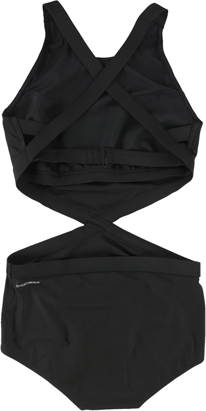 Reebok Women's LTHS Cross fit Swimsuit (Black) CE4969