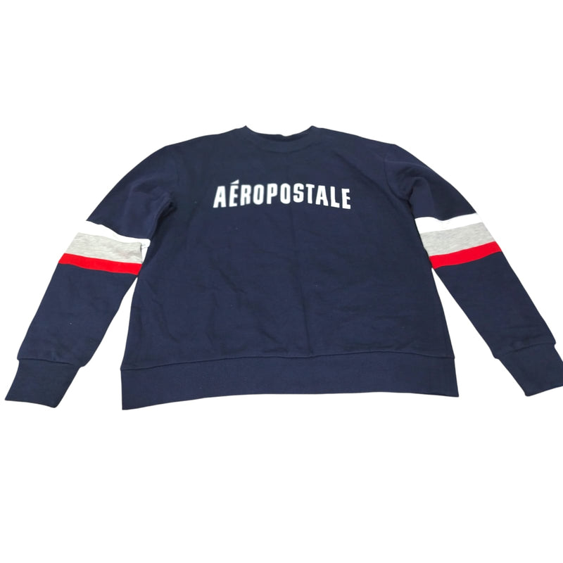 Aeropostale women sweatshirt round navy