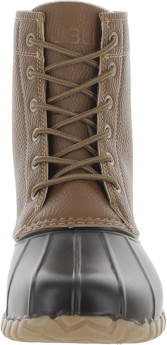 JBU by Jambu Men Maine Faux Fur Lace-Up Winter & Snow Boots Tan
