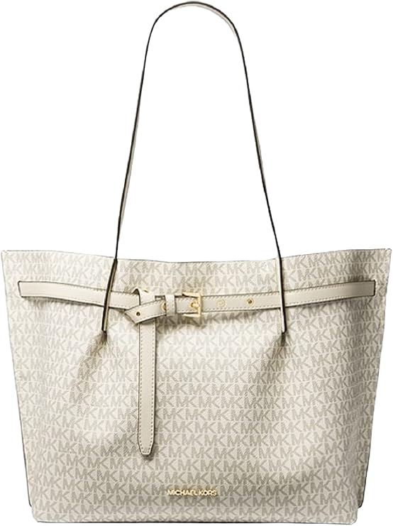 Michael Kors Emilia Large Leather Tote Shoulder Bag