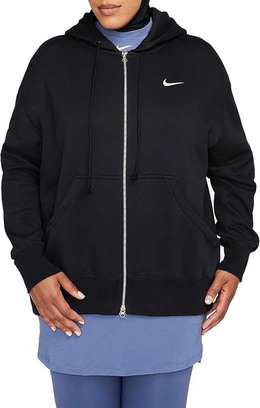 Nike Sportswear Phoenix Fleece Women's Oversized Full-Zip Hoodie (DQ5758-010)