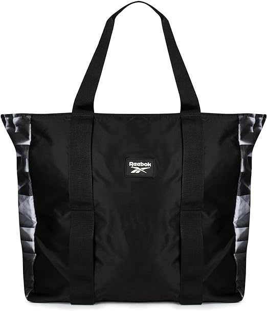 Reebok Women's W Graphic Tech Style Bag Duffel, Black, one size