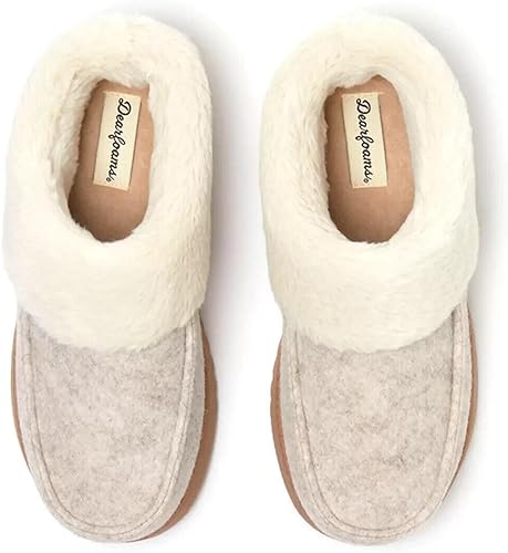 Dearfoams Women's Memory Foam Insole Slippers