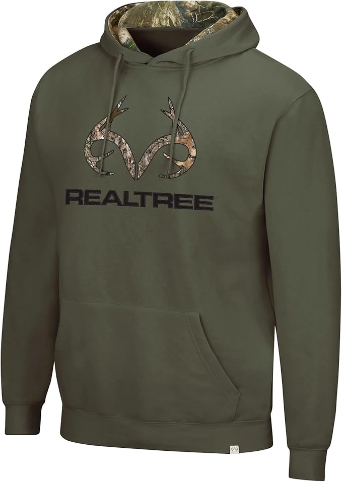 Realtree Men’s Hooded Sweatshirt - Forest Night