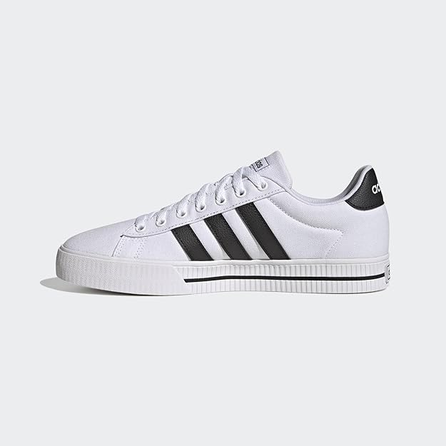 Adidas Athletic Sneaker Shoes White Black Mens